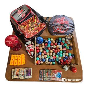 Huge BAKUGAN Battle Brawlers Lot 156 Pieces Mixed